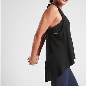 NWT, Athleta Essence Relaxed High Low Tank, S